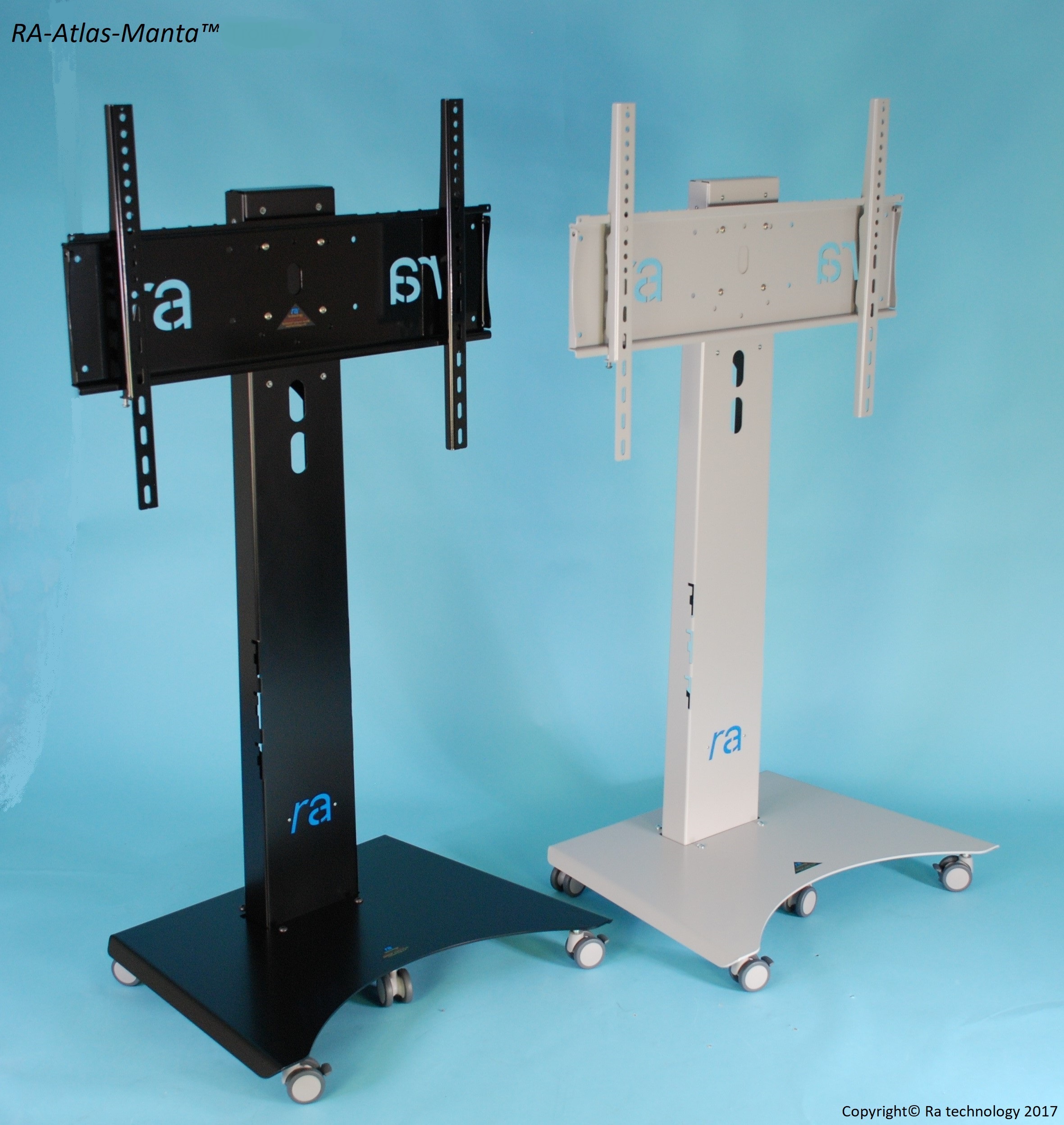 RA Atlas Manta-4-Mobile. Fixed Height Trolley. Screens up to 98\"